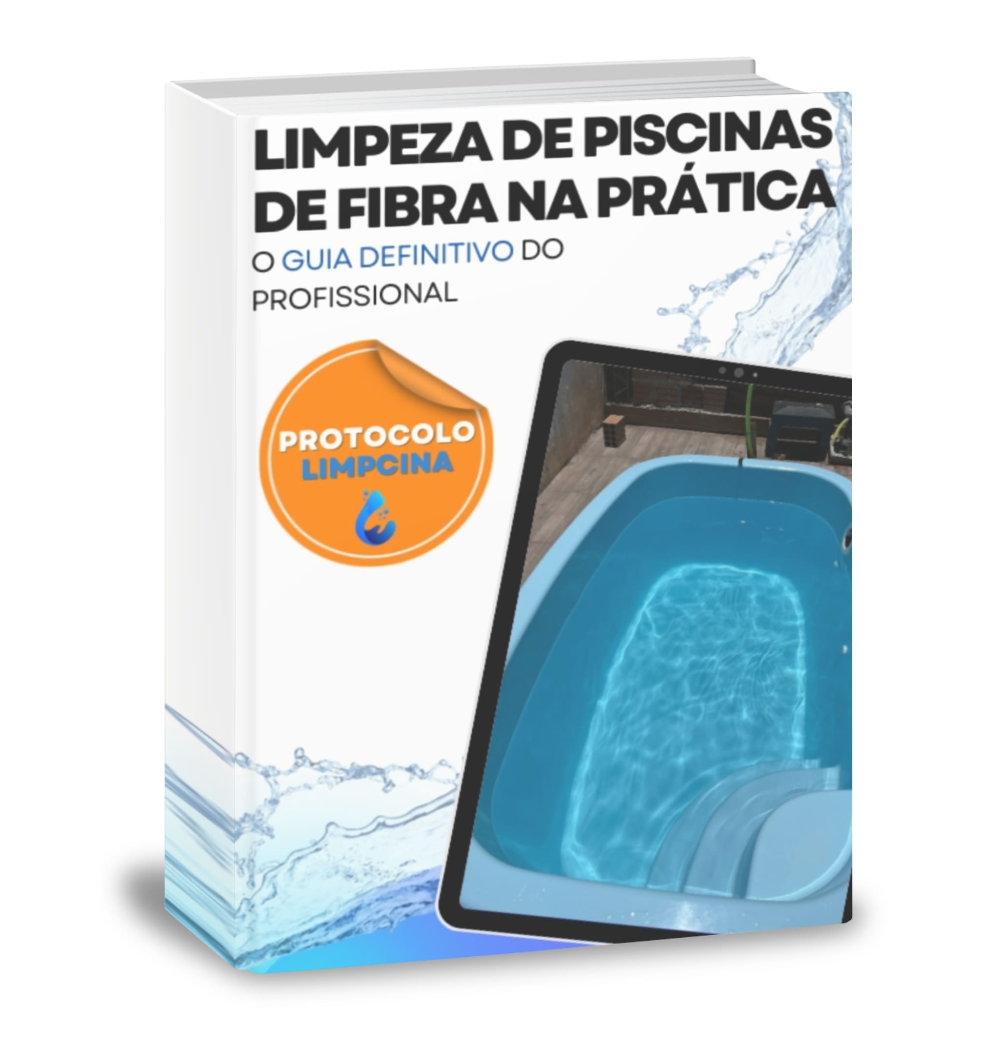 Ebook Limpeza de Piscina de Fibra na Pratica