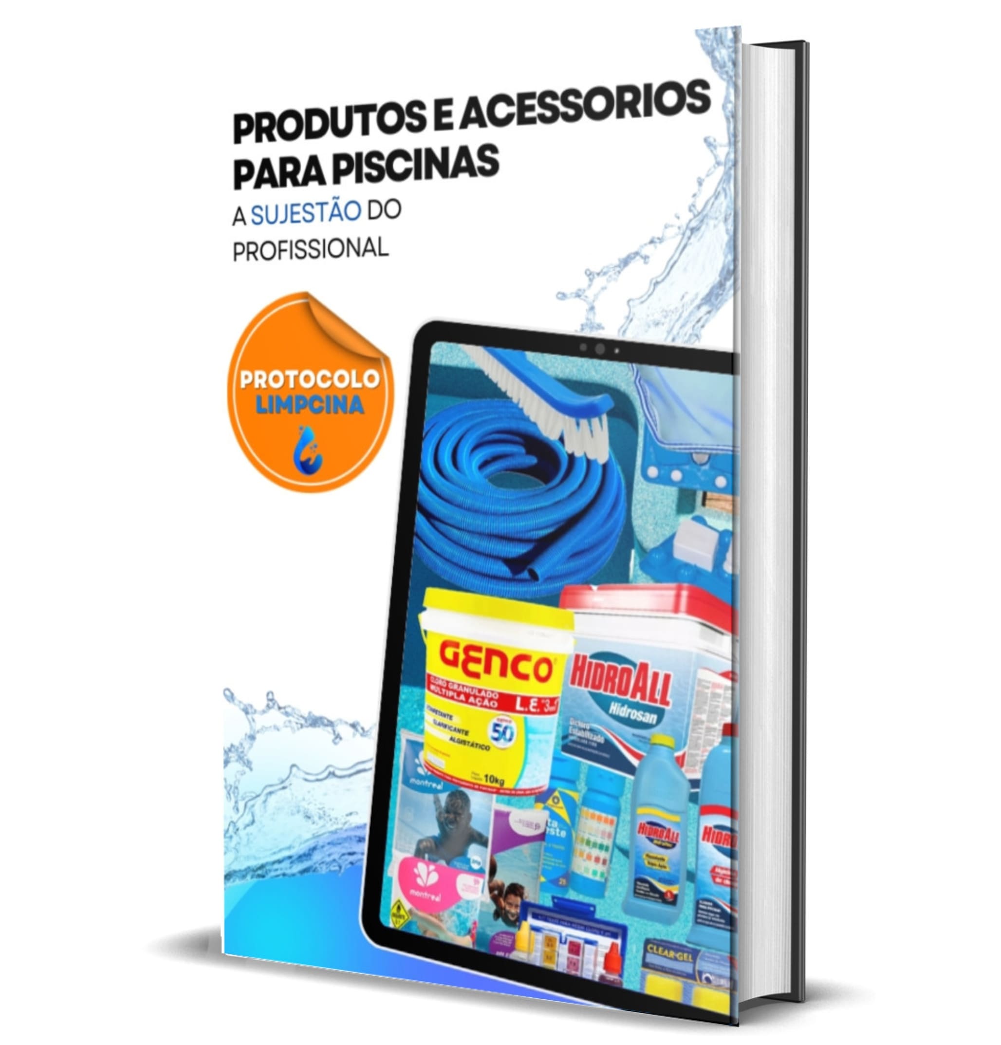 produtos para manutenção de piscina